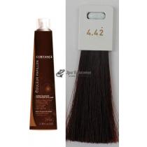 Стійка фарба для волосся 4.42 Каштановий мідно-фіолетовий Color Permanent Papillon Care Coiffance, 100 мл