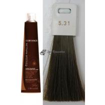 Стійка фарба для волосся 5.31 Попелясто-золотистий світло-каштановий Color Permanent Papillon Care Coiffance, 100 мл