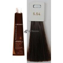 Стійка фарба для волосся 5.54 Світло-каштановий махагон-мідний Color Permanent Papillon Care Coiffance, 100 мл