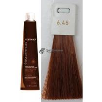 Стійка фарба для волосся 6.45 Темний блонд мідно-махагон Color Permanent Papillon Care Coiffance, 100 мл