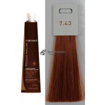 Стійка фарба для волосся 7.43 Блондин мідно-золотистий Color Permanent Papillon Care Coiffance, 100 мл