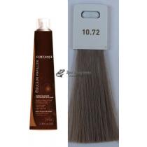 Стійка фарба для волосся 10.72 Дуже дуже світлий блондин інтенсивний коричневий Color Permanent Papillon Care Coiffance, 100 мл