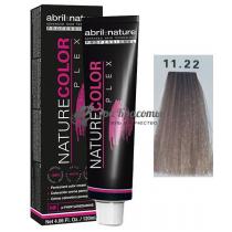 Фарба для волосся 11.22 Освітлюючий інтенсивно ірисовий Color Plex Abril Et Nature, 120 мл