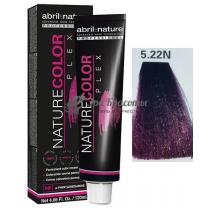 Фарба для волосся 5.22N Світло-каштановий фіолетовий Color Plex Abril Et Nature, 120 мл