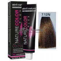 Фарба для волосся 7.12N Русявий попелясто ірисовий Color Plex Abril Et Nature, 120 мл