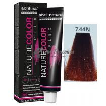 Фарба для волосся 7.44N Русявий мідний інтенсивний Color Plex Abril Et Nature, 120 мл