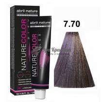 Фарба для волосся 7.70 Русявий інтенсивно фіолетовий Color Plex Abril Et Nature, 120 мл