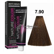 Фарба для волосся 7.90 Русявий шоколадний Color Plex Abril Et Nature, 120 мл