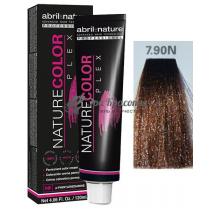 Фарба для волосся 7.90N Русявий шоколадний теплий Color Plex Abril Et Nature, 120 мл