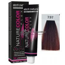 Фарба для волосся 7.97 Русявий коричневий фіолетовий Color Plex Abril Et Nature, 120 мл