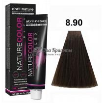 Фарба для волосся 8.90 Світло-русявий шокодадний Color Plex Abril Et Nature, 120 мл