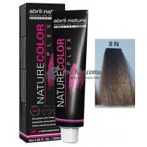 Фарба для волосся 8N Світло-русявий теплий Color Plex Abril Et Nature, 120 мл