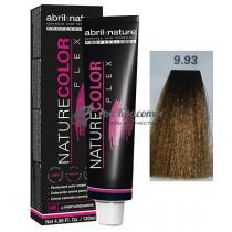 Фарба для волосся 9.93 Дуже світло-русявий коричневий-золотистий Color Plex Abril Et Nature, 120 мл