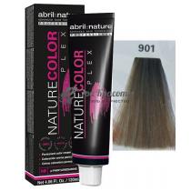 Фарба для волосся 901 Спеціальний блондин попелястий Color Plex Abril Et Nature, 120 мл