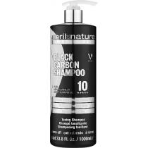 Шампунь для пошкодженного і освітленного волосся Abril et Nature Black Carbon Toning Shampoo, 1000 мл