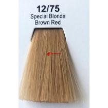 Фарба для волосся стійка 12.75 Спеціальний Блонд коричнево-Червоний Master Lux, 60 мл