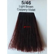Фарба для волосся стійка 5.46 Світлий Шатен Мідно-Фіолетовий Master Lux, 60 мл