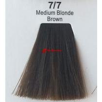 Фарба для волосся стійка 7.7 ​​Середньо-Русявий Карі Master Lux, 60 мл