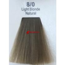 Фарба для волосся стійка 8. 0 Світло-русявий Натуральний Master Lux, 60 мл