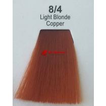 Фарба для волосся стійка 8.4 Світло-русявий Мідний Master Lux, 60 мл