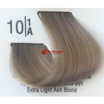 Крем-фарба для волосся 10 / 1А Сверхсветлий попелястий блонд Basic color Spa Master Professional, 100 мл