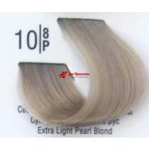 Крем-фарба для волосся 10/8 P Сверхсветлий перлинний блонд Basic color Spa Master Professional, 100 мл