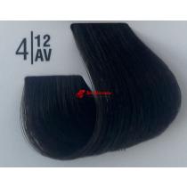 Крем-фарба для волосся 4 / 12АV Холодний перламутровий шатен Basic color Spa Master Professional, 100 мл