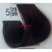 Крем-фарба для волосся 5 / 26VR Світлий махагоновий шатен Basic color Spa Master Professional, 100 мл