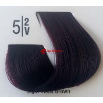 Крем-фарба для волосся 5 / 2V Світлий перламутровий шатен Basic color Spa Master Professional, 100 мл