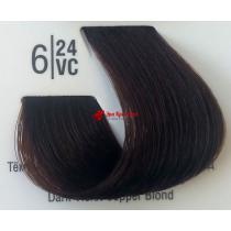 Крем-фарба для волосся 6 / 24VС Темний перламутровий мідний блонд Basic color Spa Master Professional, 100 мл