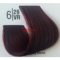 Крем-фарба для волосся 6 / 26VR Темний махагоновий блонд Basic color Spa Master Professional, 100 мл