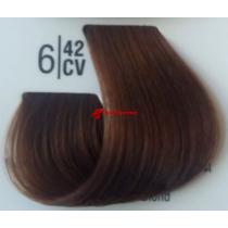Крем-фарба для волосся 6 / 42СV Темний мідний перламутровий блонд Basic color Spa Master Professional, 100 мл
