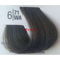 Крем-фарба для волосся 6 / 71WА Темний холодний коричневий блонд Basic color Spa Master Professional, 100 мл