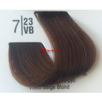 Крем-фарба для волосся 7 / 23VВ Перламутрове бежевий блонд Basic color Spa Master Professional, 100 мл