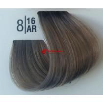 Крем-фарба для волосся 8 / 16AR Світлий холодний рожевий блонд Basic color Spa Master Professional, 100 мл