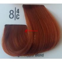 Крем-фарба для волосся 8 / 4С Світлий мідний блонд Basic color Spa Master Professional, 100 мл