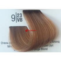 Крем-фарба для волосся 9 / 23VВ Дуже світлий перламутровий бежевий блонд Basic color Spa Master Professional, 100 мл