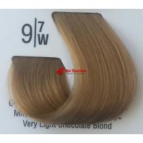 Крем-фарба для волосся 9 / 7W Дуже світлий коричневий блонд Basic color Spa Master Professional, 100 мл