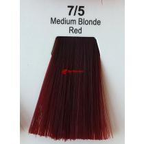 Фарба для волосся стійка 7.5 Середньо-русявий Червоний Master Lux, 60 мл