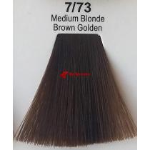 Фарба для волосся стійка 7.73 Середньо-русявий Коричнево-Золотистий Master Lux, 60 мл