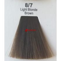 Фарба для волосся стійка 8.7 Світло-русявий Карі Master Lux, 60 мл