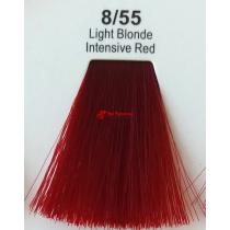 Фарба для волосся стійка 8.55 Світло-русявий інтенсивно червоний Master Lux, 60 мл