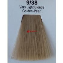 Фарба для волосся стійка 9.38 Дуже Світлий Блонд Золотисто-Перлинний Master Lux, 60 мл