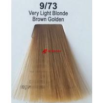 Фарба для волосся стійка 9.73 Дуже Світлий Блонд Коричнево-Золотистий Master Lux, 60 мл