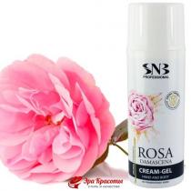 Крем-гель для рук і тіла Дамаська троянда Hands and Body Cream-Gel Rosa Damascena SNB Professional (MPSR14), 100 мл