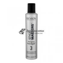 Лак для волосся миттєвої сильної фіксації Style Masters Hairspray Pure Styler 3 Revlon, 500 мл