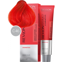 Стійка фарба для волосся C 46 Мандариново-червоний Revlonissimo Cromatics Revlon, 60 мл