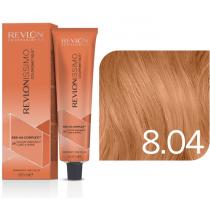 Стійка фарба для волосся 8.04 Світлий палево-мідний блондин Revlonissimo Colorsmetique Color Coppers Revlon, 60 мл