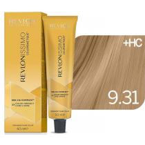 Стійка фарба для волосся 9.31 Бежевий блондин Revlonissimo Colorsmetique Color Goldens Revlon, 60 мл