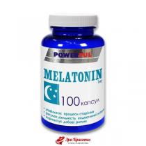 Мелатонін Powerful для нормалізації сну, капсули 1,0 г № 100